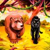 Jungle Book Bagheera And Baloo Paint By Numbers