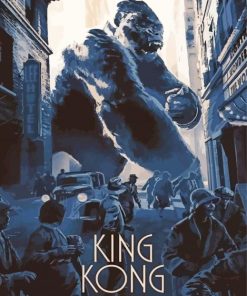 King Kong 1933 Movie Paint By Number