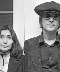 Lennon And Yoko Ono Paint By Number