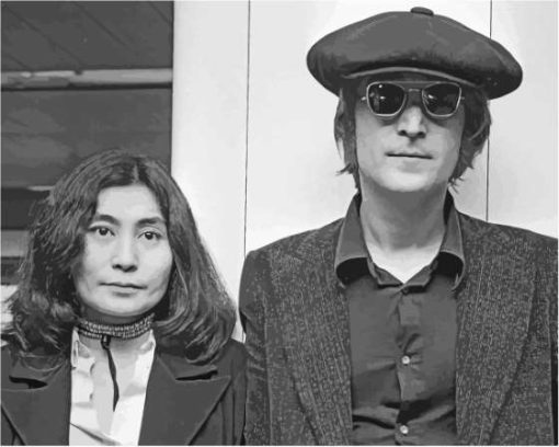 Lennon And Yoko Ono Paint By Number