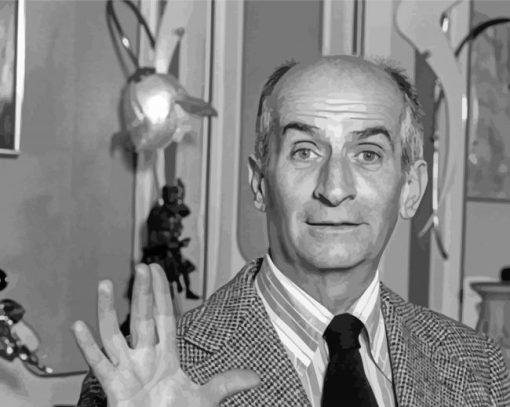 Louis De Funes Paint By Number