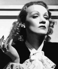 Marlene Dietrich Paint By Number