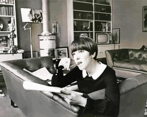 Mary Quant Thinking Paint By Number