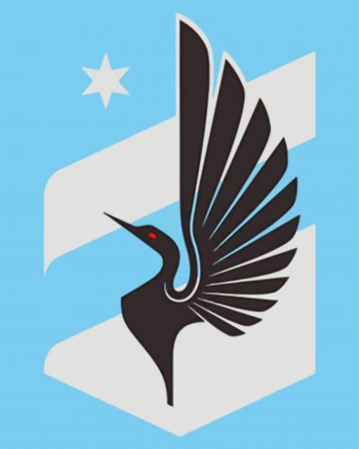 Minnesota United FC Logo Paint By Numbers