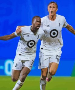 Minnesota United FC Players Paint By Numbers