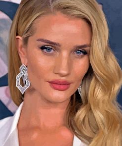 Rosie Huntington Whiteley Paint By Numbers