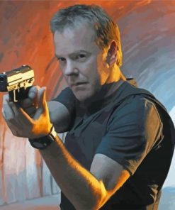 24 Jack Bauer Paint By Numbers