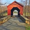 Carroll Covered Bridge Paint By Number