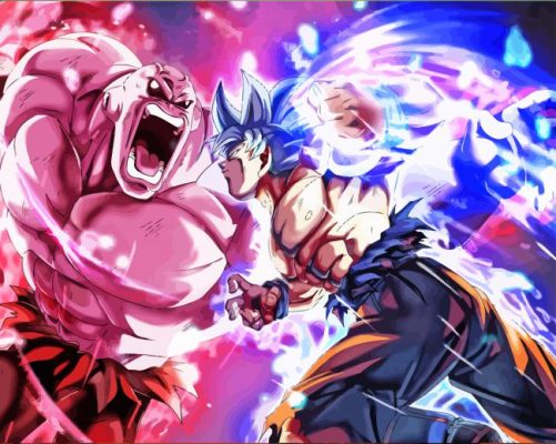 Goku Vs Jiren Paint By Number