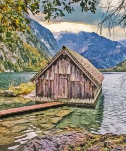 Konigssee Lake Paint By Number