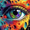 Aesthetic Mystical Eye Paint By Numbers