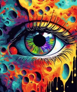 Aesthetic Mystical Eye Paint By Numbers