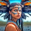 Aesthetic Native American Indian Paint By Number