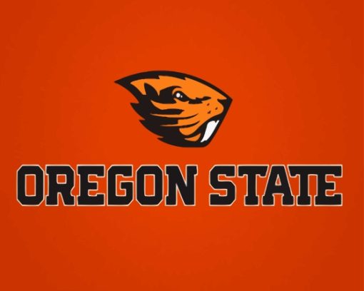 Oregon State Beavers Paint By Number