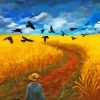 Wheatfield Harvest Paint By Number