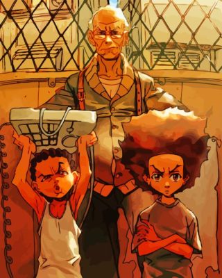 Aesthetic Boondocks Paint By Numbers