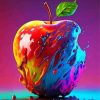 Colorful Apple Paint By Number