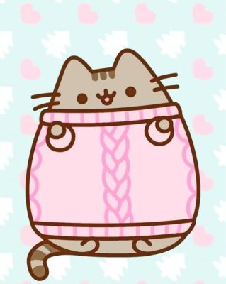 Pusheen Cat Paint By Number