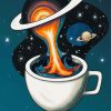 Space Planets Cup Paint By Numbers