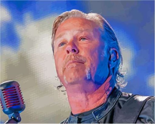 James Hetfield Paint By Number