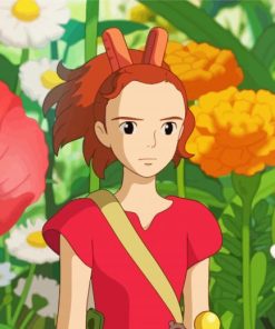 Arrietty Ett Clock Paint By Numbers