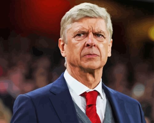 Arsene Wenger Football Manager Paint By Number