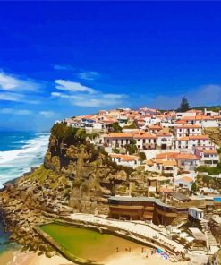 Azenhas Do Mar Sintra Paint By Number