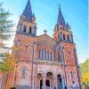 Basilica Covadonga Spain Paint By Number