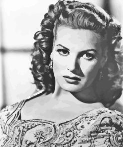 Black And White Maureen Ohara Paint By Number