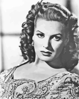 Black And White Maureen Ohara Paint By Number