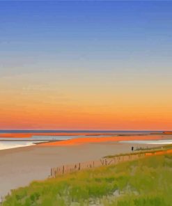 Cape Cod Beach Paint By Numbers