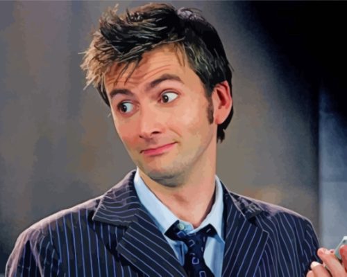 Cool David Tennant Paint By Number