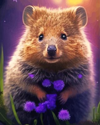 Cool Quokka Paint By Numbers