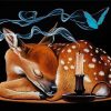 Cool Resting Deer Paint By Number