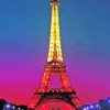 Eiffel Tower Paris France Paint By Number