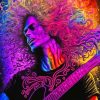 Colorful Guitarist Man Paint By Number