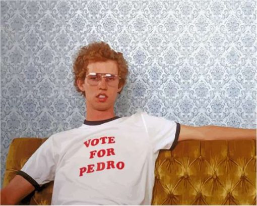 Jon Heder Napoleon Dynamite Paint By Number