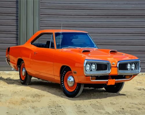 1970 Super Bee Paint By Numbers