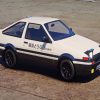 Ae86 Toyota Car Paint By Numbers