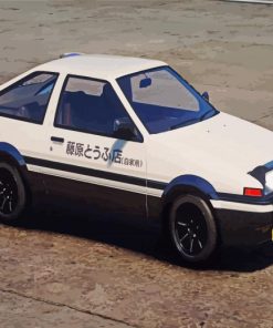 Ae86 Toyota Car Paint By Numbers