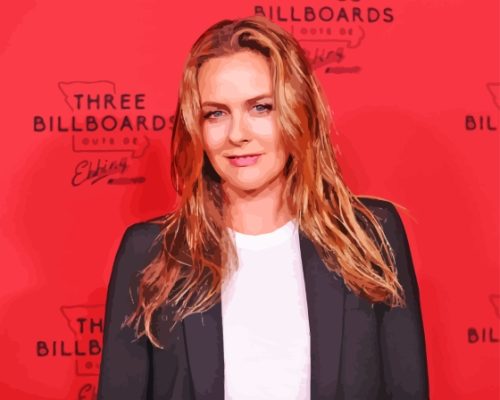 Alicia Silverstone Paint By Number