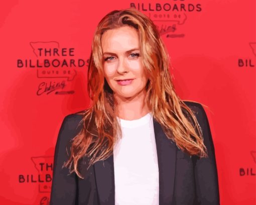 Alicia Silverstone Paint By Number