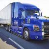 Blue Mack Truck Paint By Numbers