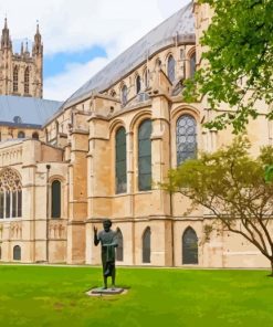 Canterbury Cathedral Paint By Number