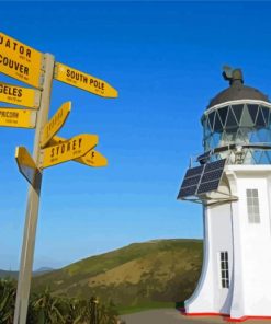 Cape Reinga Paint By Numbers