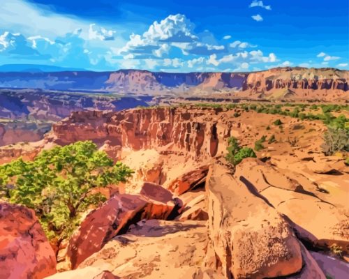 Capitol Reef Paint By Number