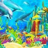 Castle Under The Sea Paint By Numbers