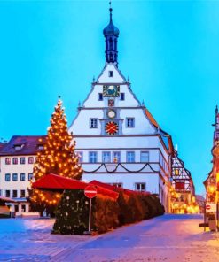 Christmas Rottenburg Paint By Numbers