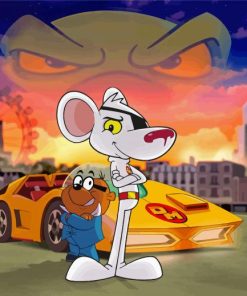 Danger Mouse Paint By Number