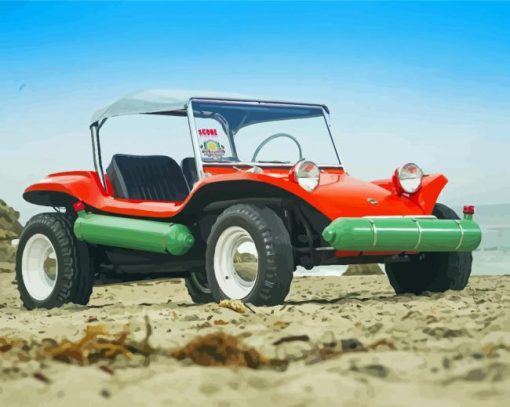 Dune Buggy Paint By Numbers